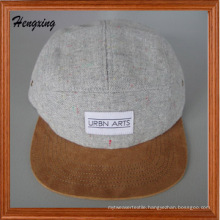 Customized Wool and Suede Brim Baseball Hat